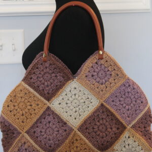 Boho Granny Square Bag - Large